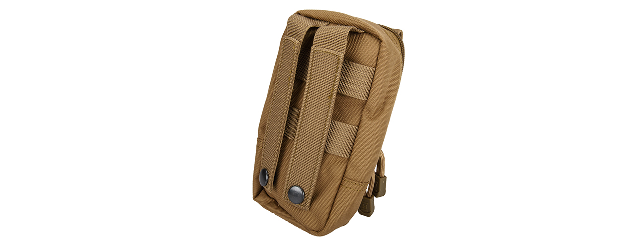 Lancer Tactical Small Utility Pouch (Khaki) - Click Image to Close