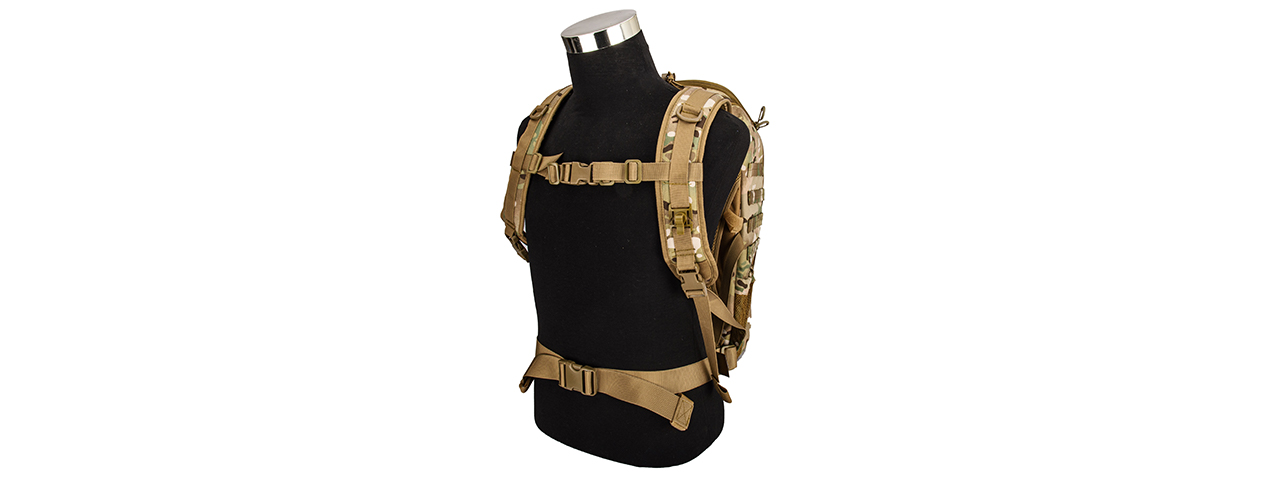 Lancer Tactical CA-2097C Assault Backpack (Camo) - Click Image to Close