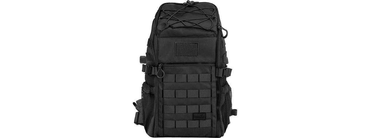 Lancer Tactical 14L Travel Backpack (Black) - Click Image to Close