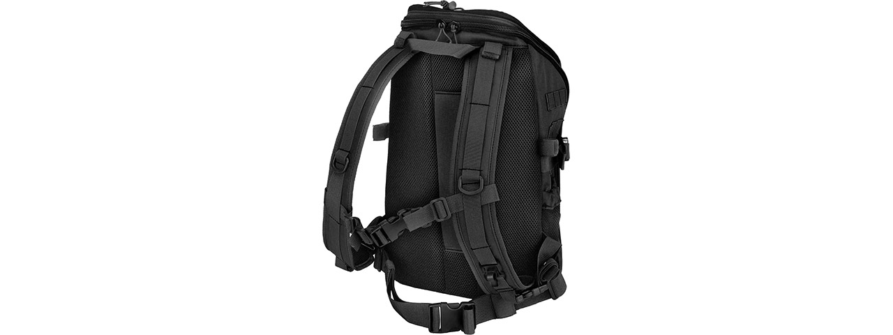 Lancer Tactical 14L Travel Backpack (Black) - Click Image to Close