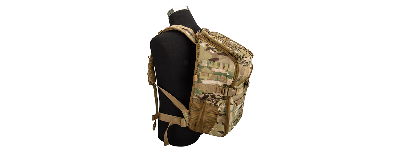 Lancer Tactical Assault Backpack (Camo) - Click Image to Close