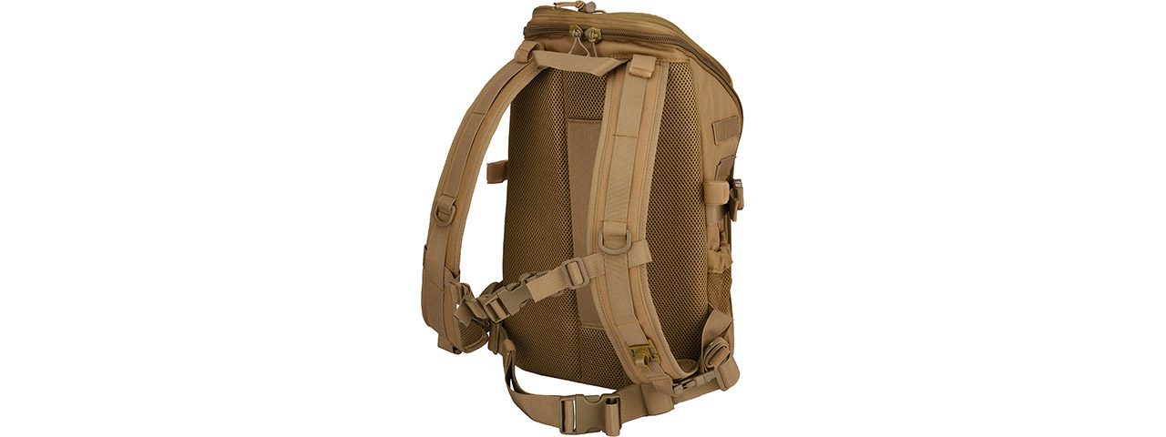 Lancer Tactical 14L Travel Backpack (Khaki)