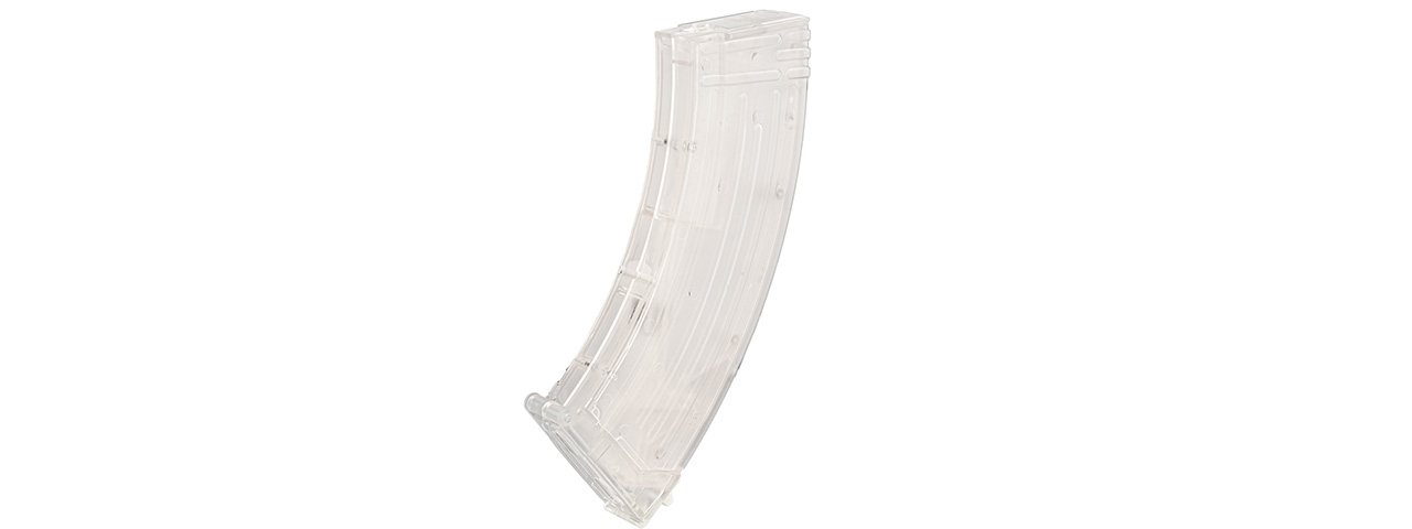 500 Round AK Magazine-Style Speedloader (Color: Clear) - Click Image to Close