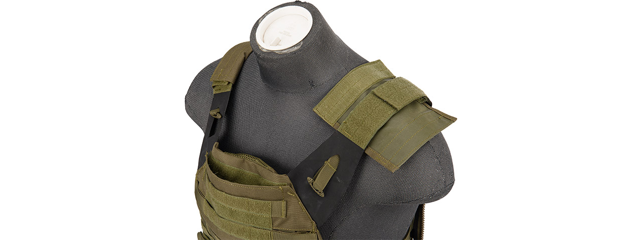 WoSport Tactical Vest 2.0 (OD Green) - Click Image to Close