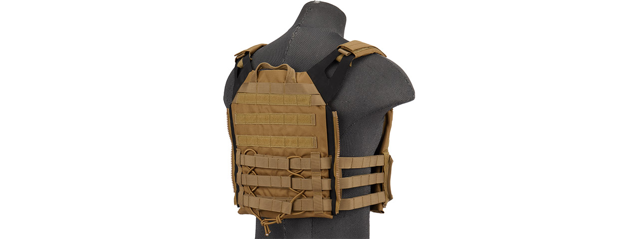 WoSport Tactical Vest 2.0 (Tan) - Click Image to Close