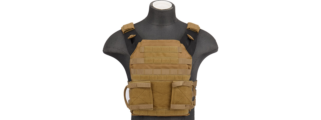 WoSport Tactical Vest 2.0 (Tan) - Click Image to Close