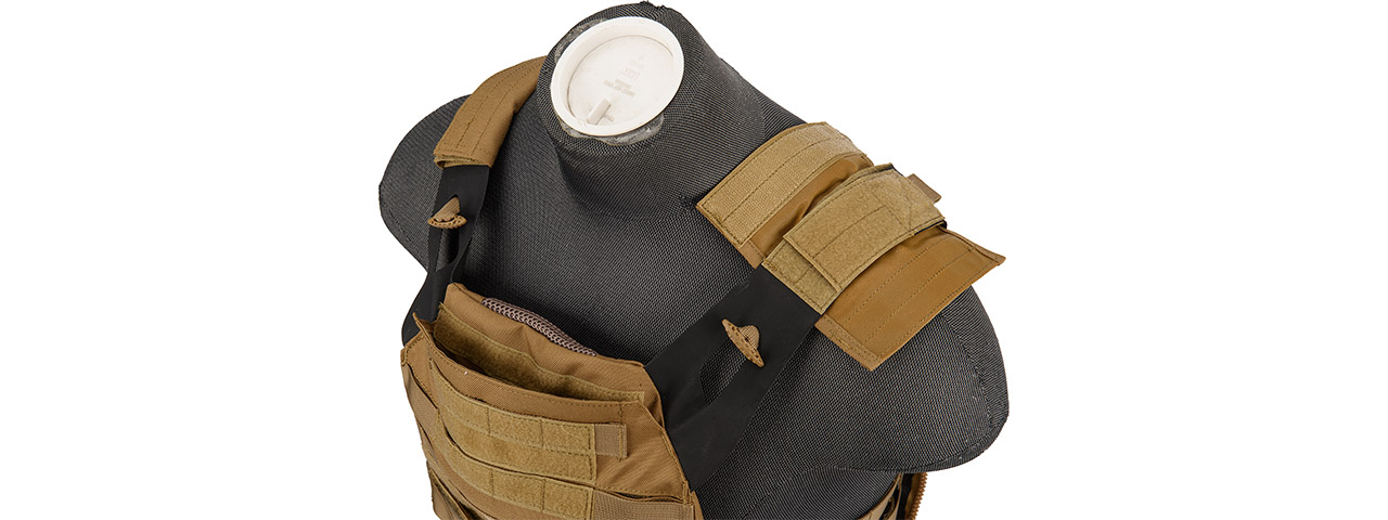 WoSport Tactical Vest 2.0 (Tan) - Click Image to Close