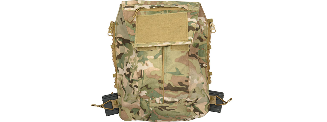 WoSport Tactical Vest 2.0 Accessory Backpack Attachment (Camo)