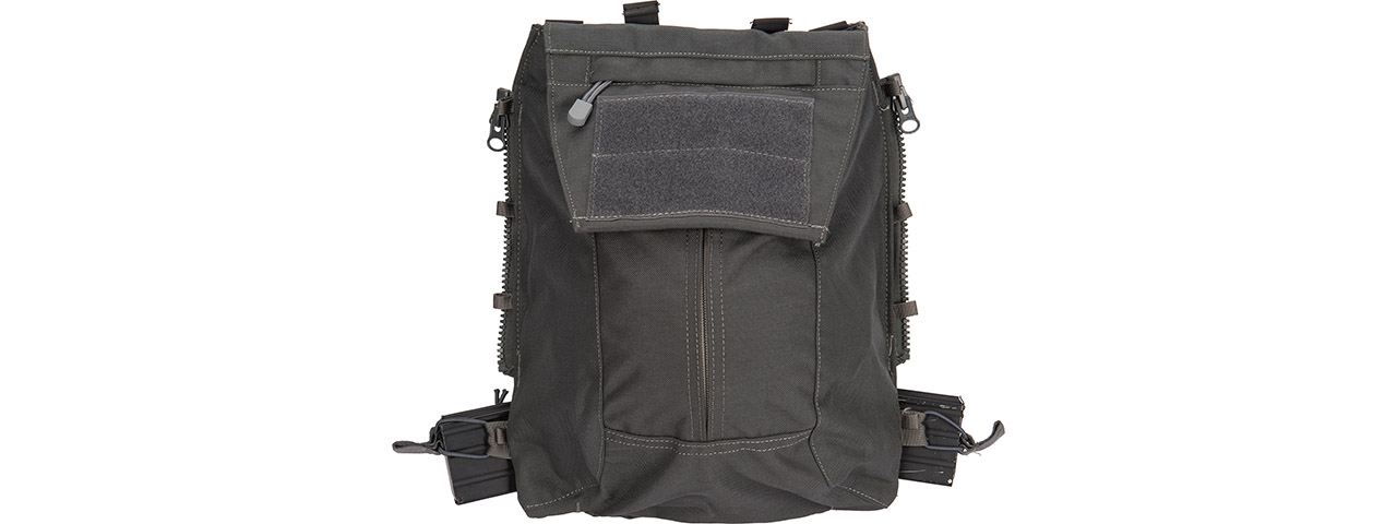 WST Tactical Vest 2.0 Accessory Backpack Attachment (Gray) - Click Image to Close