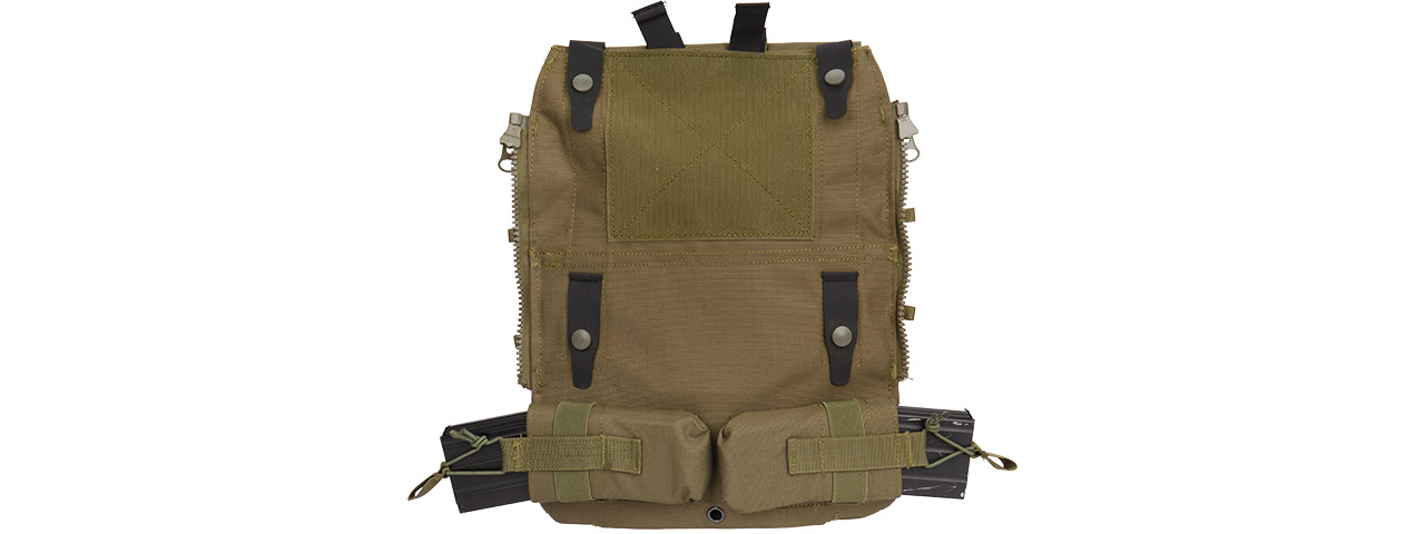 G-Force Tactical Vest 2.0 Accessory Backpack Attachment (OD Green)