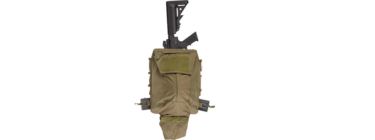 G-Force Tactical Vest 2.0 Accessory Backpack Attachment (OD Green)