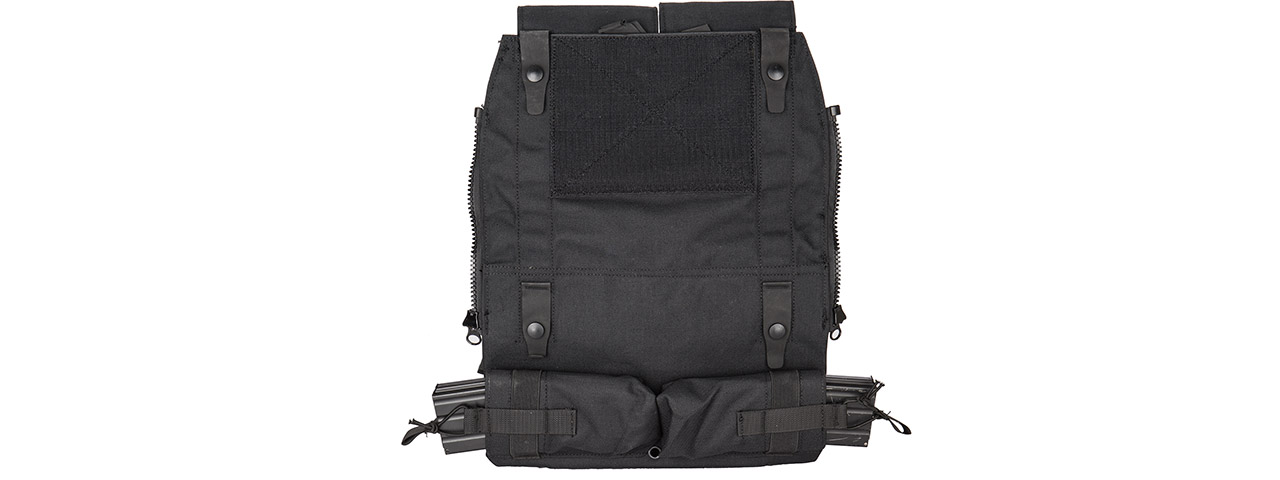 WST Tactical Vest 2.0 Accessory Pouches Backpack Attachment II (Black) - Click Image to Close
