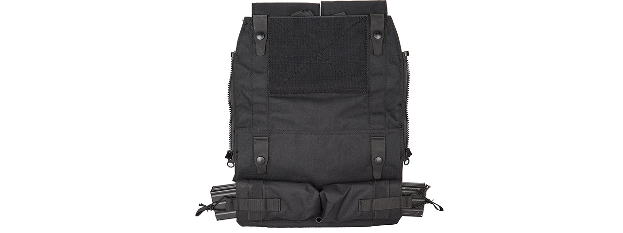 WST Tactical Vest 2.0 Accessory Pouches Backpack Attachment II (Black)