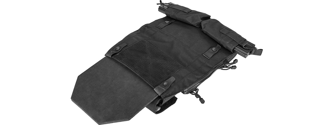 WST Tactical Vest 2.0 Accessory Pouches Backpack Attachment II (Black) - Click Image to Close