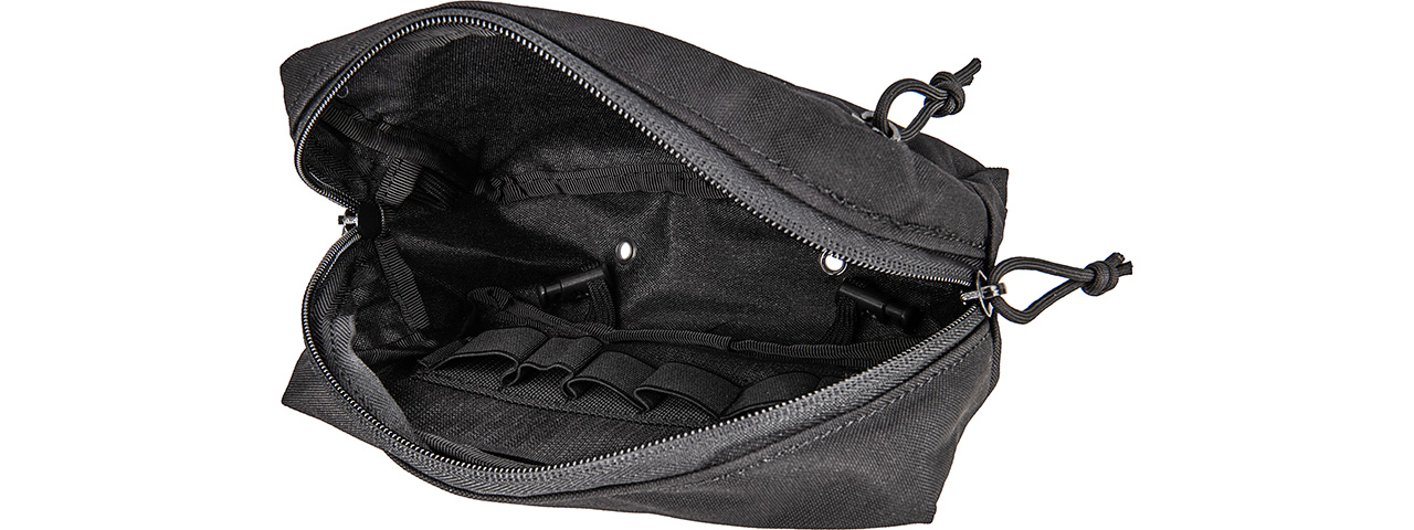 WoSport Sub-Abdominal Pouch for Chest Rig (Black)