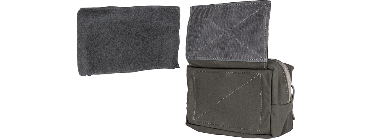 WoSport Sub-Abdominal Pouch for Chest Rig (Gray)