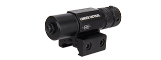 Lancer Tactical Green Laser w/ 20mm Standard Rail Mount (Black)