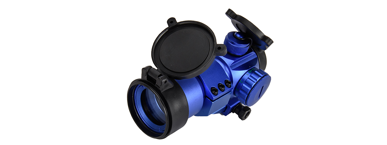 Lancer Tactical Red & Green Dot Cantilever Prism Scope (Blue) - Click Image to Close