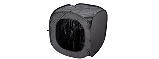 Portable Airsoft Target Tent, Black