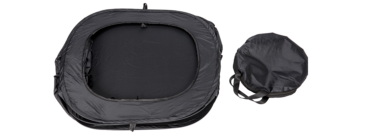 Portable Airsoft Target Tent, Black