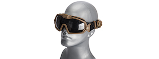 G-Force Tactical Anti-Fog Goggles (Tan)