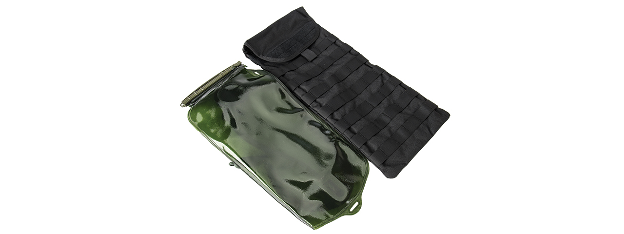 G-Force Hydration Bladder with Molle Sleeve (Black) - Click Image to Close