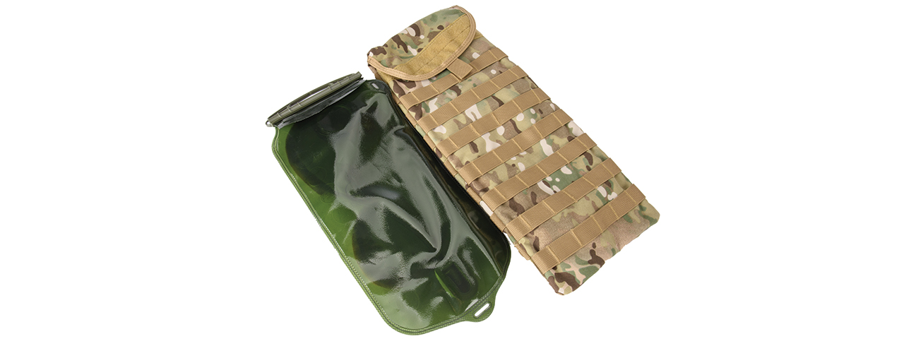 G-Force Hydration Bladder with Molle Sleeve (Camo)