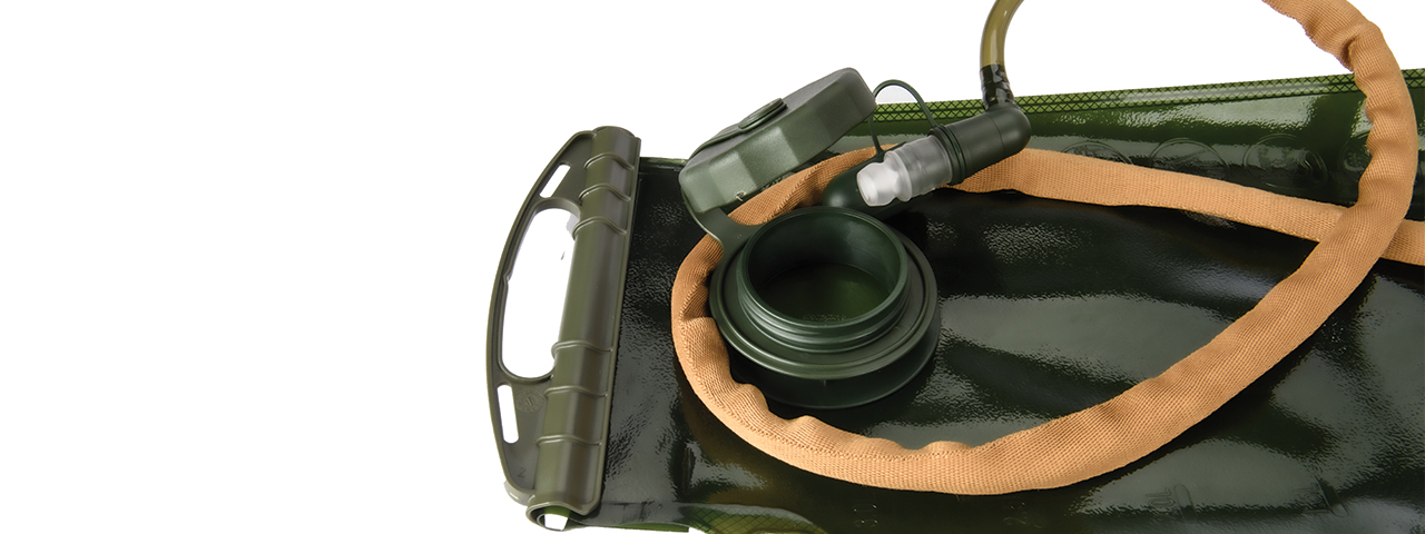 G-Force Hydration Bladder with Molle Sleeve (Tan) - Click Image to Close