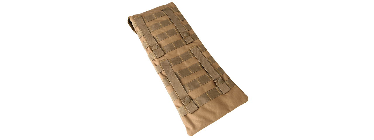 G-Force Hydration Bladder with Molle Sleeve (Tan) - Click Image to Close