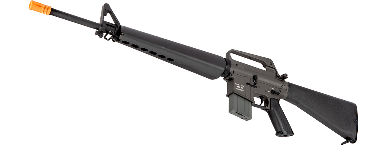 Classic Army M15A1 VN Vietnam Airsoft AEG Rifle (BLACK) - Click Image to Close