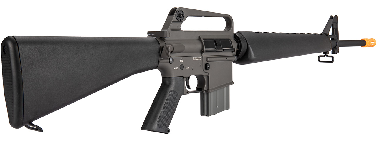 Classic Army M15A1 VN Vietnam Airsoft AEG Rifle (BLACK) - Click Image to Close