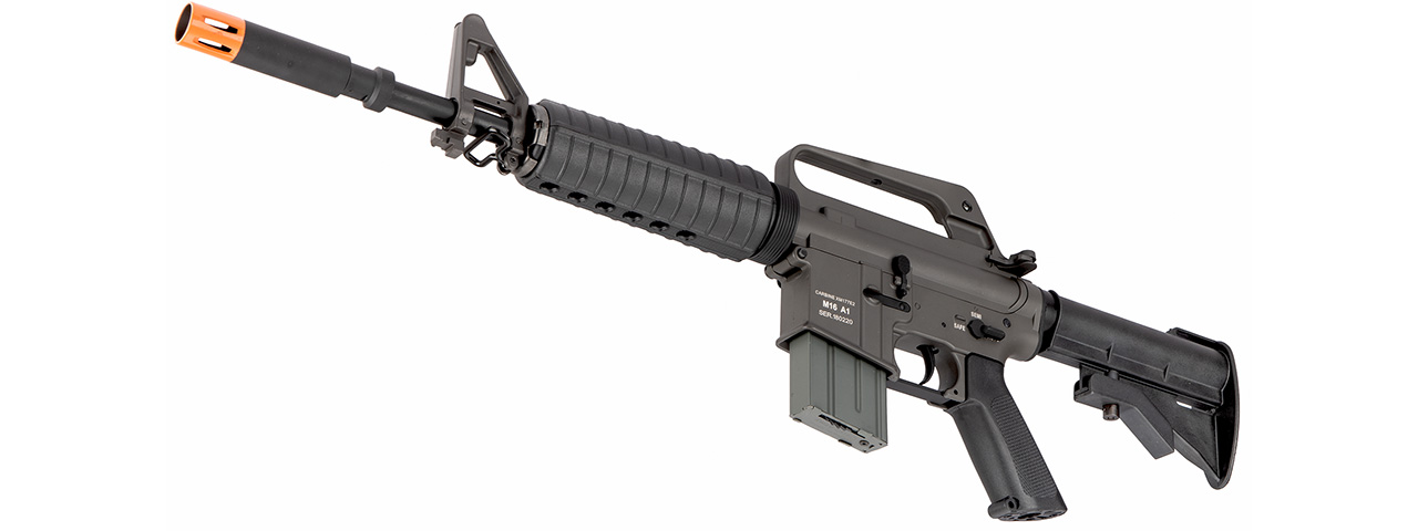 Classic Army XM177 E2 Carbine Airsoft AEG Rifle (BLACK) - Click Image to Close