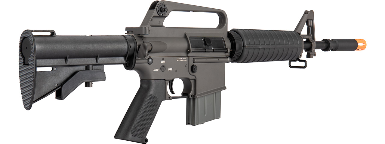 Classic Army XM177 E2 Carbine Airsoft AEG Rifle (BLACK) - Click Image to Close