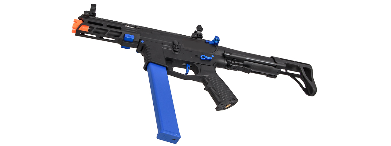 Classic Army Nemesis X9 AEG Airsoft SMG (Black/Blue)