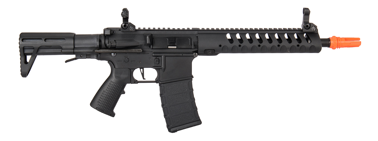 Classic Army 10" M-LOK Delta 10 M4 Airsoft AEG Rifle w/ PDW Stock (Black) - Click Image to Close