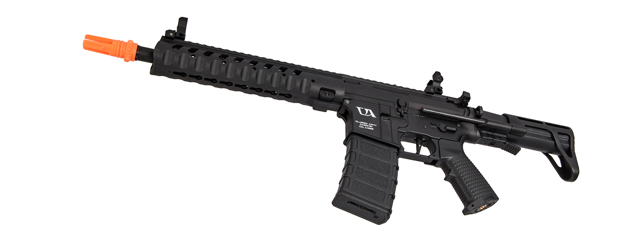 Classic Army 10" M-LOK Delta 10 M4 Airsoft AEG Rifle w/ PDW Stock (Black) - Click Image to Close