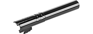 Lancer Tactical Stainless Steel Threaded Outer Barrel for 5.1 Hi-Capa Pistols (Black)