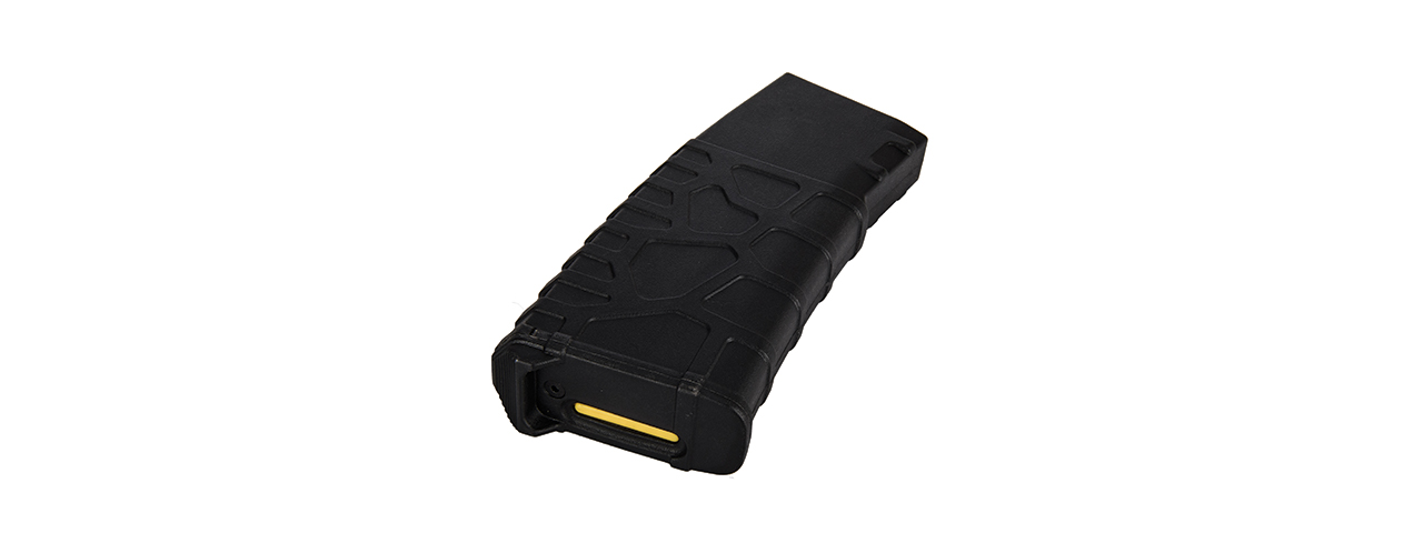 Classic Army M4 VMS 160 Round Mid Capacity AEG Magazine (Black / Yellow) - Click Image to Close