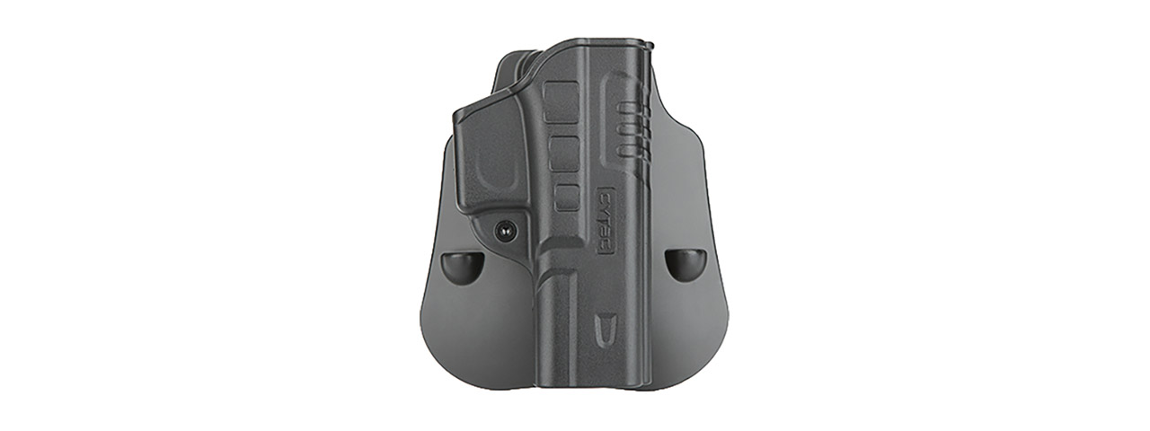 Cytac IWB F-Speeder Fast Draw Holster for Glock 17, 22, 31 Gen 1-4 (Black) - Click Image to Close