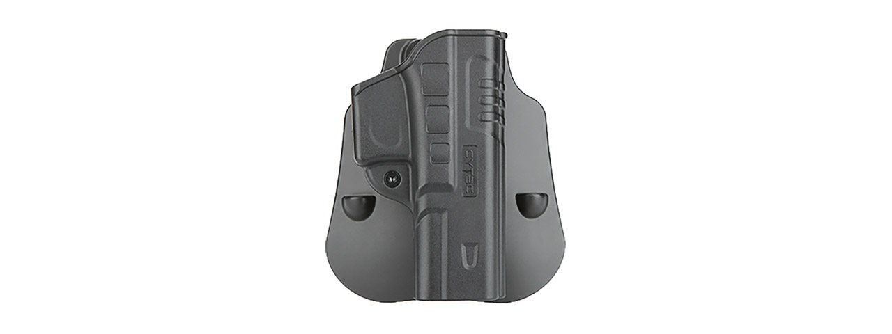 Cytac IWB F-Speeder Fast Draw Holster for Glock 17, 22, 31 Gen 1-4 (Black)