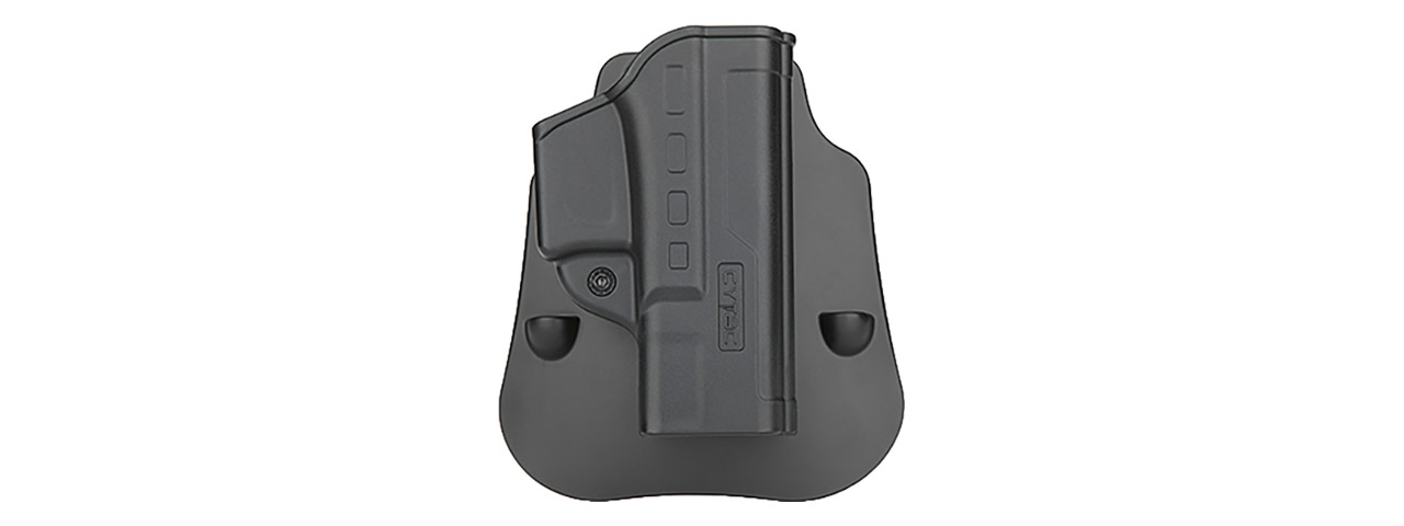 Cytac IWB F-Speeder Fast Draw Holster for Glock 19, 23, 32 Gen 1-4 (Color: Black) - Click Image to Close