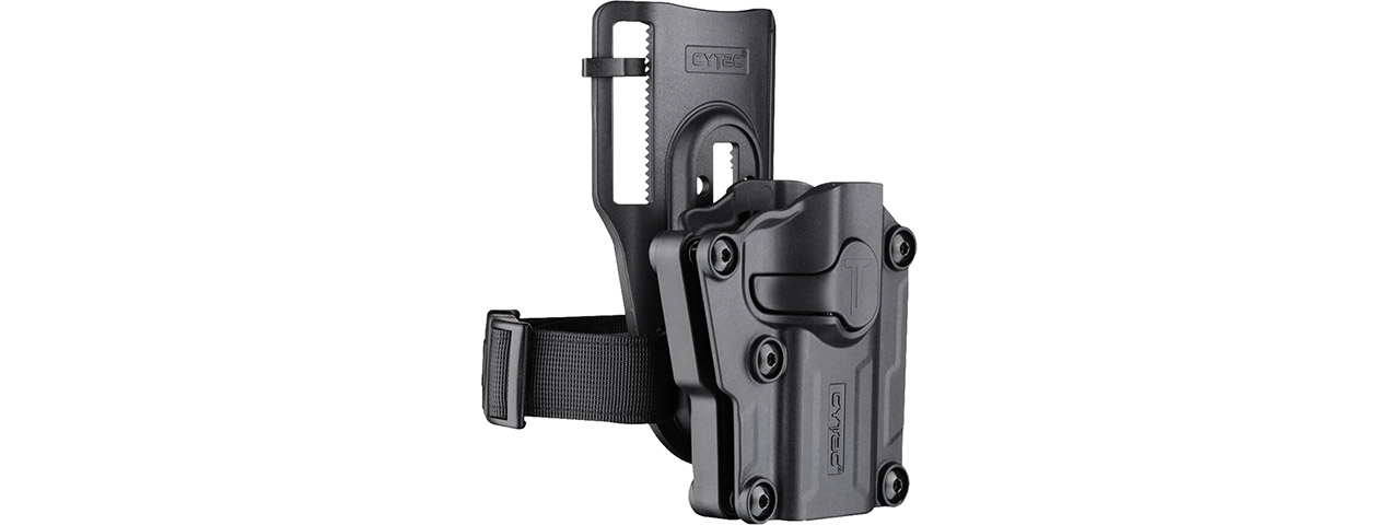 Cytac OWB R-Defender Mega-Fit Universal Pistol Holster (Black)