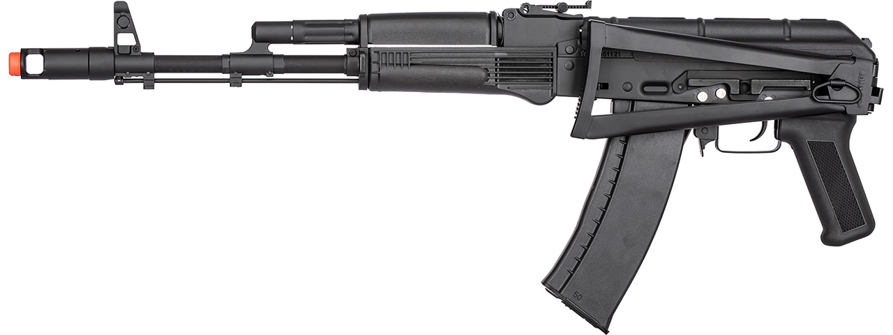 Double Bell AKS-74N Airsoft AEG Rifle [Metal Body] (BLACK) - Click Image to Close