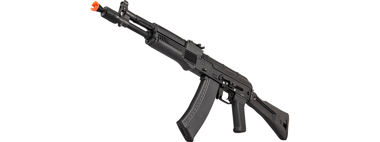 Double Bell AK-105 Airsoft AEG Rifle w/ Foldable Stock (BLACK) - Click Image to Close