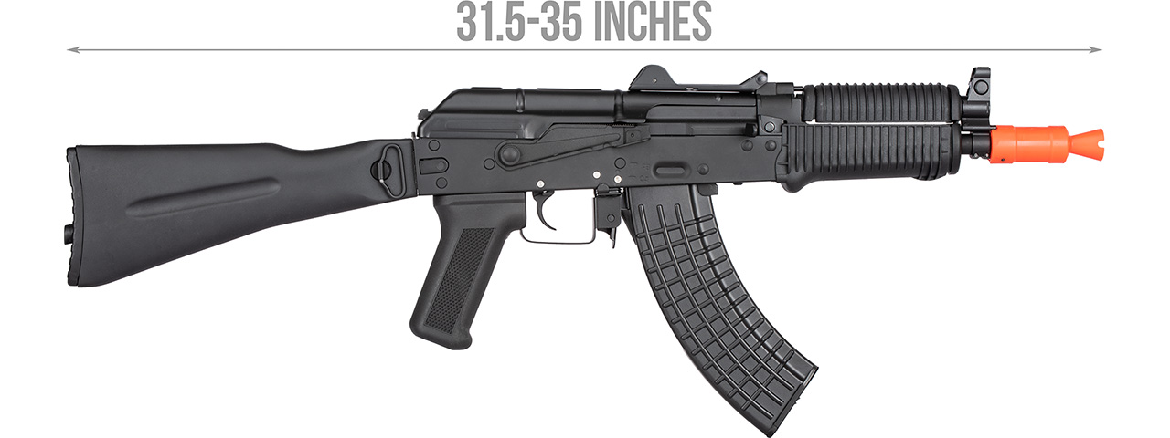 Double Bell AK Krinkov Short Barrel Airsoft AEG Rifle (BLACK) - Click Image to Close