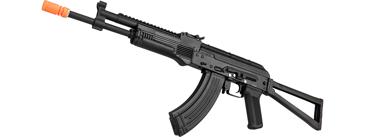 Double Bell AKS-74N RAS Tactical Airsoft AEG Rifle (BLACK) - Click Image to Close