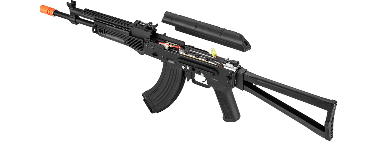 Double Bell AKS-74N RAS Tactical Airsoft AEG Rifle (BLACK) - Click Image to Close