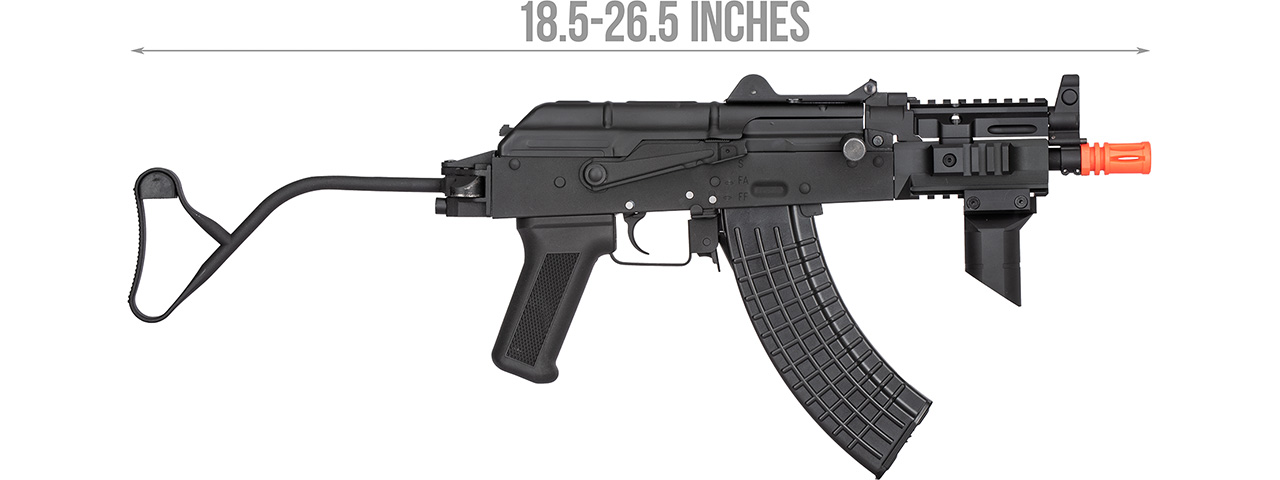 Double Bell AK "RK-AIMS" Tactical Airsoft AEG Rifle (BLACK) - Click Image to Close