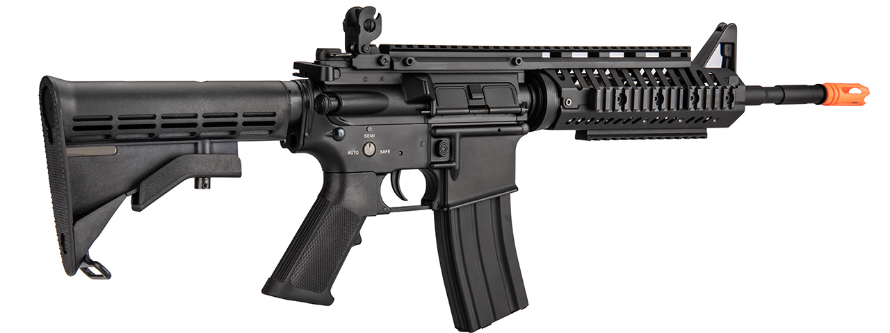 Double Bell M4 Tactical-System AEG Full Metal Airsoft Rifle (BLACK) - Click Image to Close