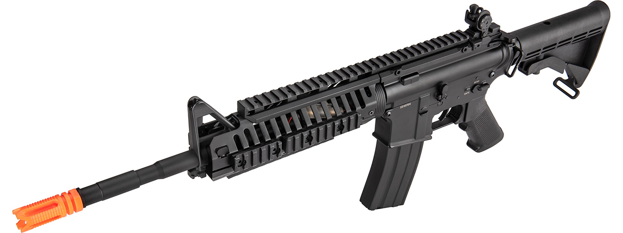Double Bell M4 Tactical-System AEG Full Metal Airsoft Rifle (BLACK) - Click Image to Close